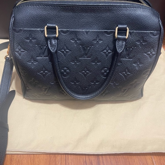 Louis Vuitton Empreinte Speedy Bandouliere 30 NM Black. - Picture 3 of 10
